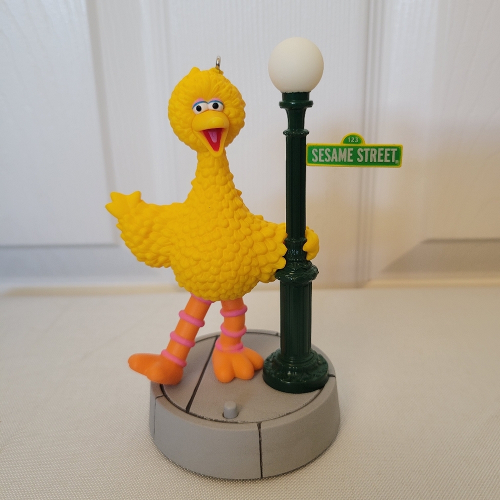 Sesame Street 50 Years Bird Bird 2019 Lights & Sounds Christmas Ornament *WORKS*